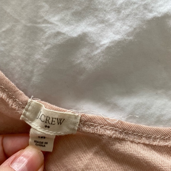J Crew Lace Overlay Tank Top in Blush - Picture 5 of 8